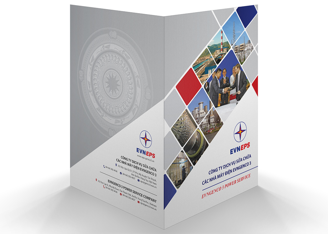 EVNEPS - Thiết kế Brochure công ty điện lực EVN EPS